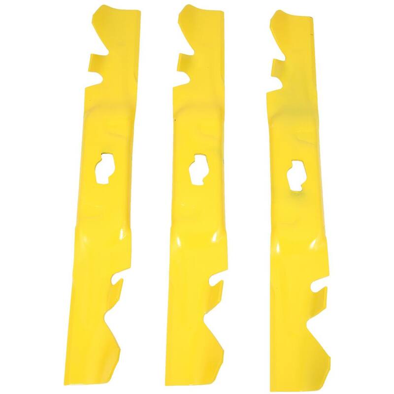 Troy-Bilt Original Equipment Xtreme 3-in-1 Blade Set for Select 54 in. Mowers with S-Shape Center OE# 742P05086-X, 742-05086-X - 490-110-Y205