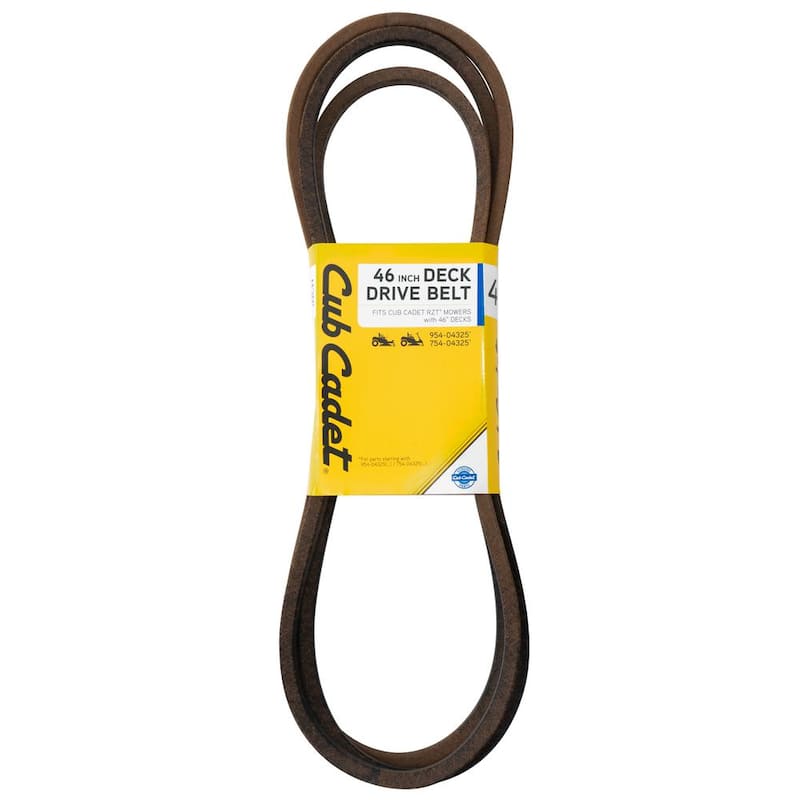 Cub Cadet Original Equipment Deck Drive Belt for Select 46 in. Zero Turn Lawn Mowers OE# 954-04325 - 490-501-C068