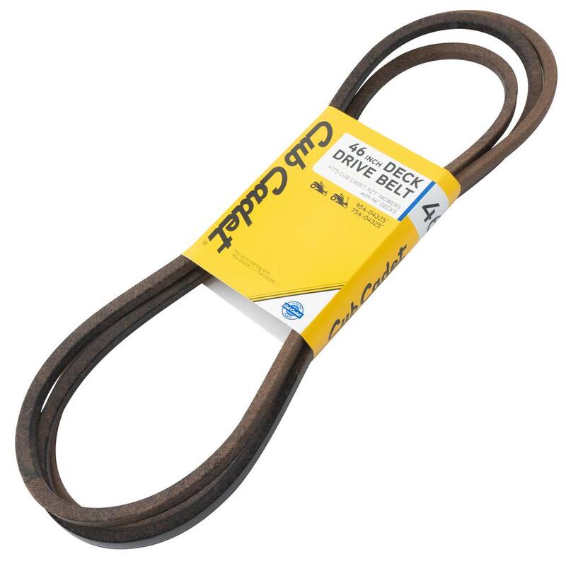 Cub Cadet Original Equipment Deck Drive Belt for Select 46 in. Zero Turn Lawn Mowers OE# 954-04325 - 490-501-C068