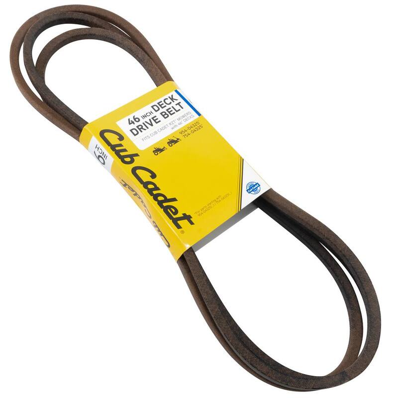 Cub Cadet Original Equipment Deck Drive Belt for Select 46 in. Zero Turn Lawn Mowers OE# 954-04325 - 490-501-C068