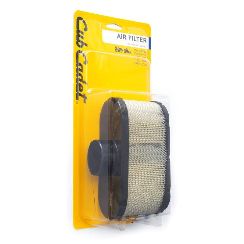 Cub Cadet Origional Equipment Air Filter for Cub Cadet with Kawasaki Engines OE# 11013-0752 or 11013-7049 - 490-200-C022
