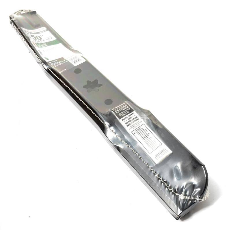 MTD Genuine Factory Parts Original Equipment High Lift Blade Set for Select 50 in. Riding Lawn Mowers with 6-Point Star OE# 942-05052, 742-05052 - 490-110-M155