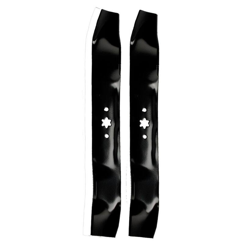 MTD Genuine Factory Parts Original Equipment 3-in-1 Blade Set for Select 42 in. Riding Lawn Mowers with 6-Point Star OE# 942-0616, 742-0616 - 490-110-M091