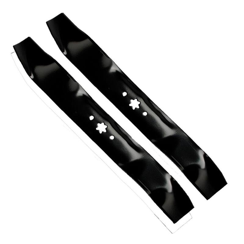MTD Genuine Factory Parts Original Equipment 3-in-1 Blade Set for Select 42 in. Riding Lawn Mowers with 6-Point Star OE# 942-0616, 742-0616 - 490-110-M091