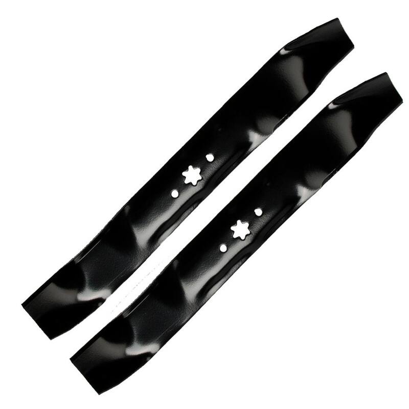 MTD Genuine Factory Parts Original Equipment 3-in-1 Blade Set for Select 42 in. Riding Lawn Mowers with 6-Point Star OE# 942-0616, 742-0616 - 490-110-M091