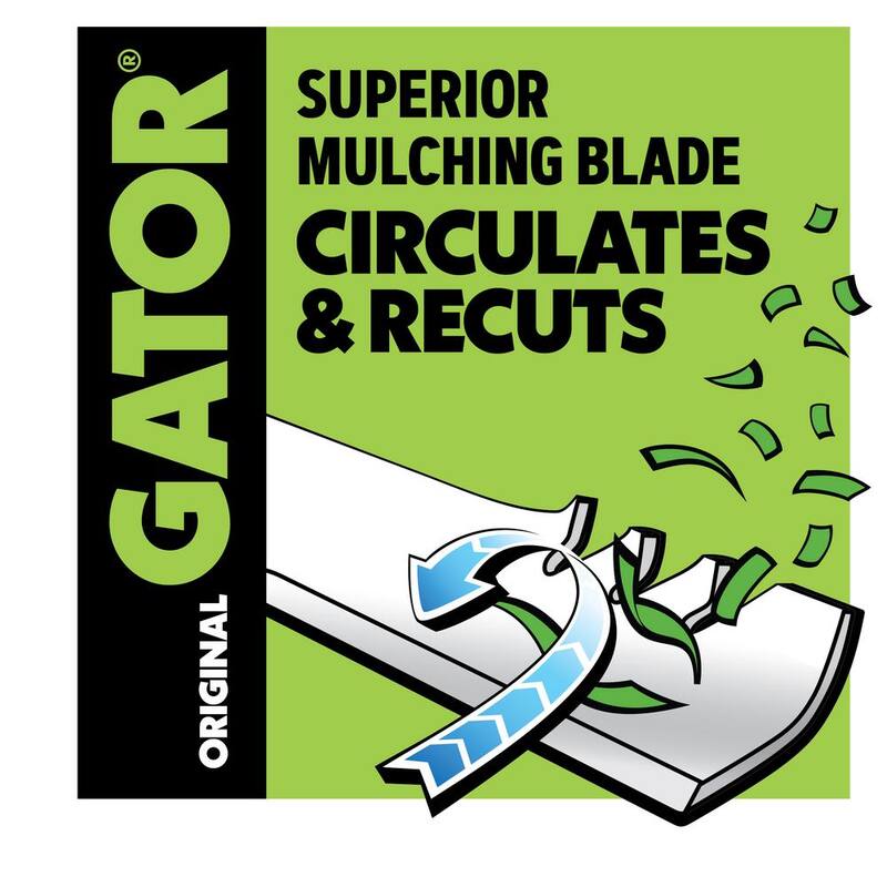 Oregon Riding Lawnmower Gator Blade for 46 in. Deck, Fits Cub-Cadet, Craftsman, and Troy-Bilt, Set of 2 (46MGS1G32) - 46MGS1G32