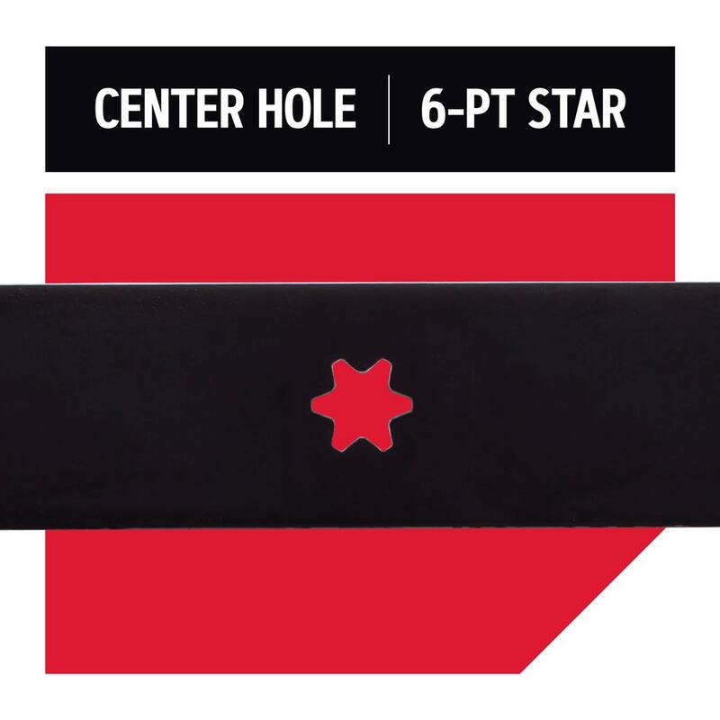 Oregon Riding Lawnmower Gator Blade for 46 in. Deck, Fits Cub-Cadet, Craftsman, and Troy-Bilt, Set of 2 (46MGS1G32) - 46MGS1G32