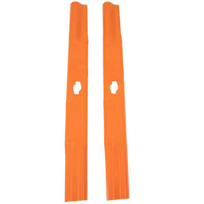 Cub Cadet Original Equipment Low Lift Sand Blade Set for Select 46 in. Mowers with S-Shape Center OE# 742P05510-L, 742-05510-L - 490-110-C199