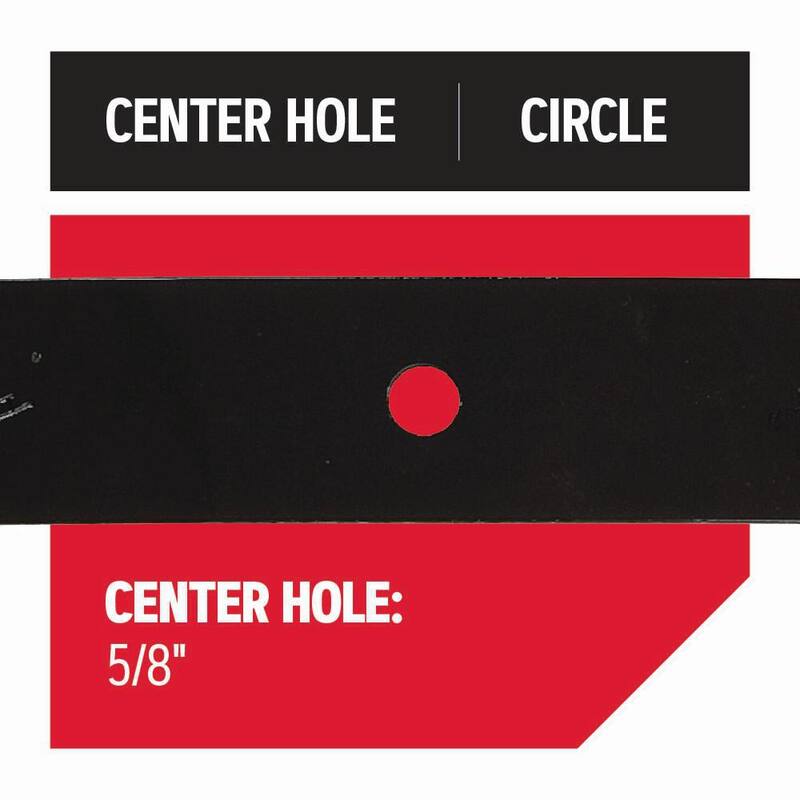 Oregon Riding Lawnmower Blades for 50 in. Deck, Fits Toro/Exmark Z-turn mowers, set of 3 (50TGR1HL3) - 50TGR1HL3