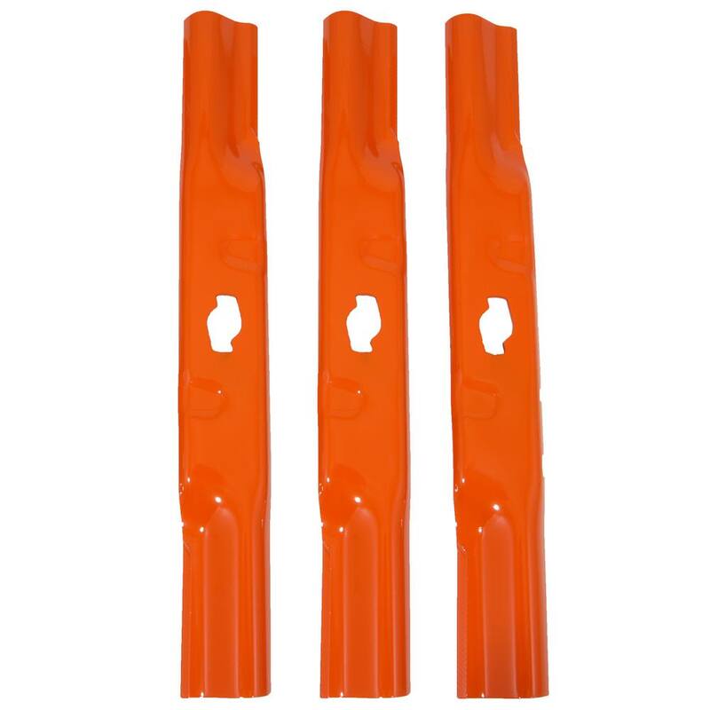 Troy-Bilt Original Equipment Low Lift Sand Blade Set for Select 54 in. Mowers with S-Shape Center OE# 742P05086-L, 742-05086-L - 490-110-Y201