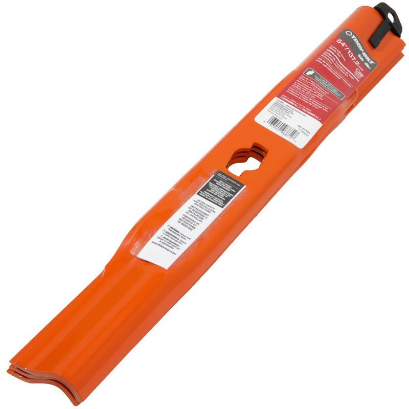 Troy-Bilt Original Equipment Low Lift Sand Blade Set for Select 54 in. Mowers with S-Shape Center OE# 742P05086-L, 742-05086-L - 490-110-Y201