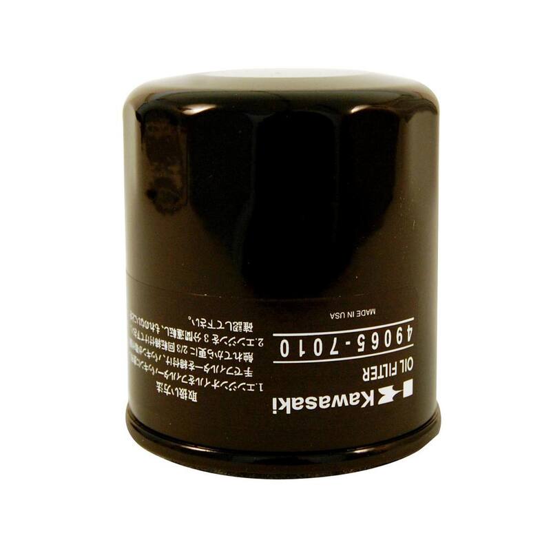 Kawasaki Original Equipment Kawasaki Oil Filter for Kawasaki 15-25 HP Engines OE# 49065-0724, 49065-7010, 49065-2078 - 490-201-0003