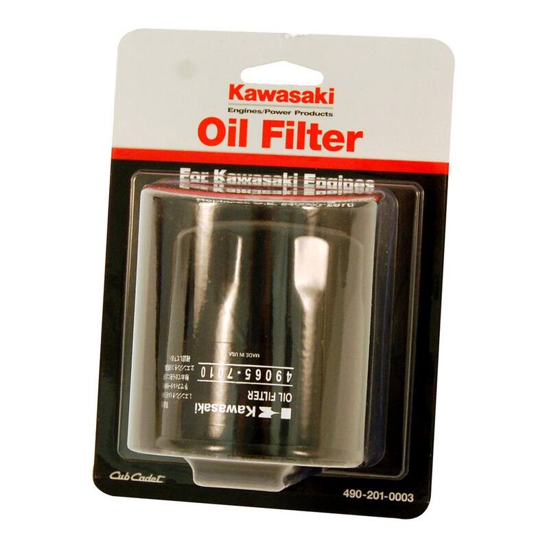 Kawasaki Original Equipment Kawasaki Oil Filter for Kawasaki 15-25 HP Engines OE# 49065-0724, 49065-7010, 49065-2078 - 490-201-0003