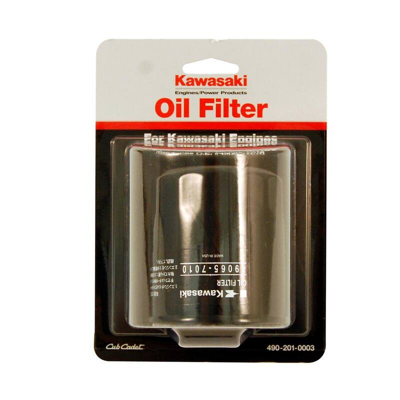 Kawasaki Original Equipment Kawasaki Oil Filter for Kawasaki 15-25 HP Engines OE# 49065-0724, 49065-7010, 49065-2078 - 490-201-0003