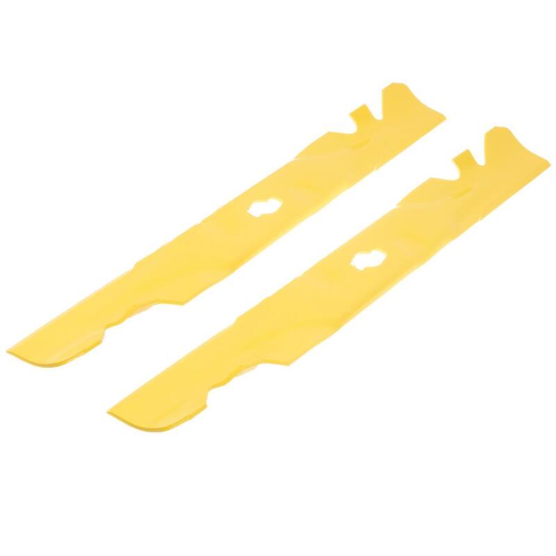 Troy-Bilt Original Equipment 46 in. Xtreme 3-in-1 Blade Set for Select Mowers with S-Shaped Center OE# 742P05510-X, 742-05510-X - 490-110-Y203