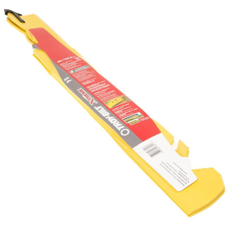 Troy-Bilt Original Equipment 46 in. Xtreme 3-in-1 Blade Set for Select Mowers with S-Shaped Center OE# 742P05510-X, 742-05510-X - 490-110-Y203