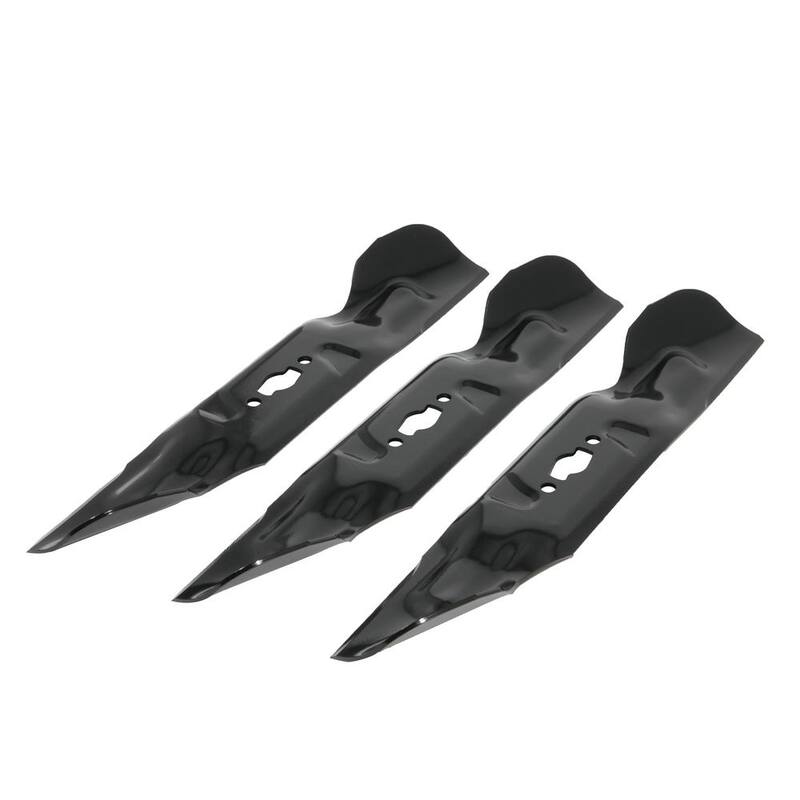 Troy-Bilt Original Equipment High-Lift Blade Set for Select 54 in. Riding Lawn Mowers with S-Shape Center OE# 742-05086, 742P05086 - 490-110-Y194