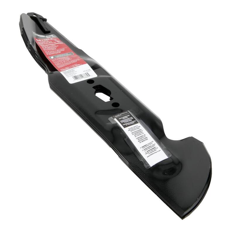 Troy-Bilt Original Equipment High-Lift Blade Set for Select 54 in. Riding Lawn Mowers with S-Shape Center OE# 742-05086, 742P05086 - 490-110-Y194