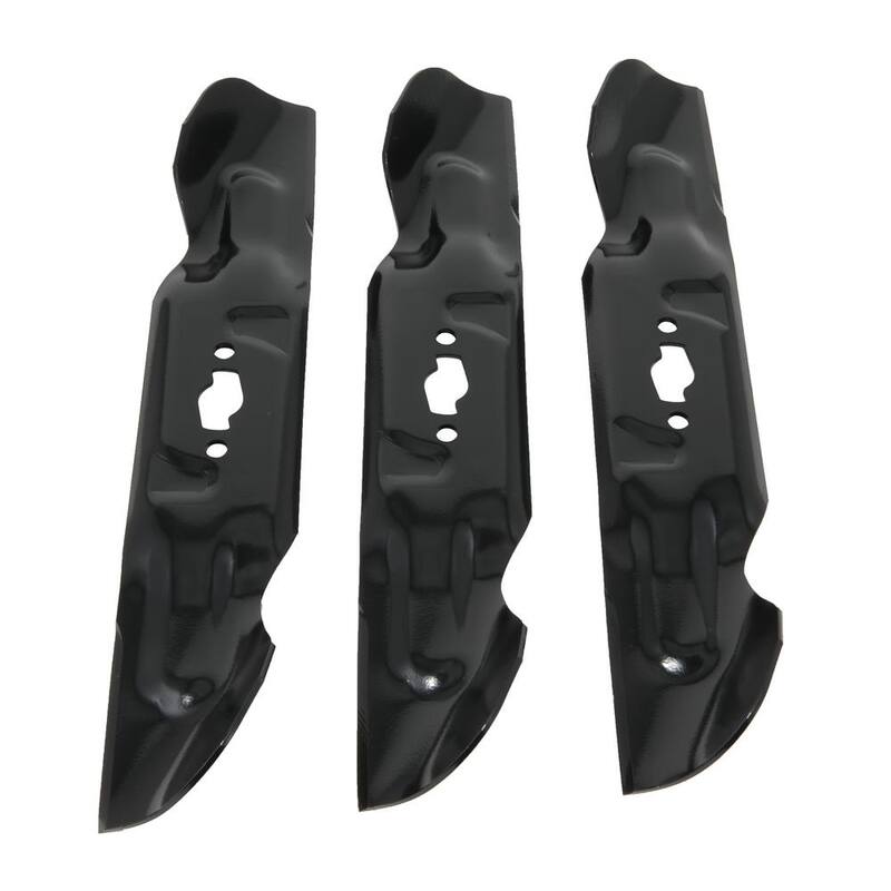 Troy-Bilt Original Equipment High-Lift Blade Set for Select 54 in. Riding Lawn Mowers with S-Shape Center OE# 742-05086, 742P05086 - 490-110-Y194