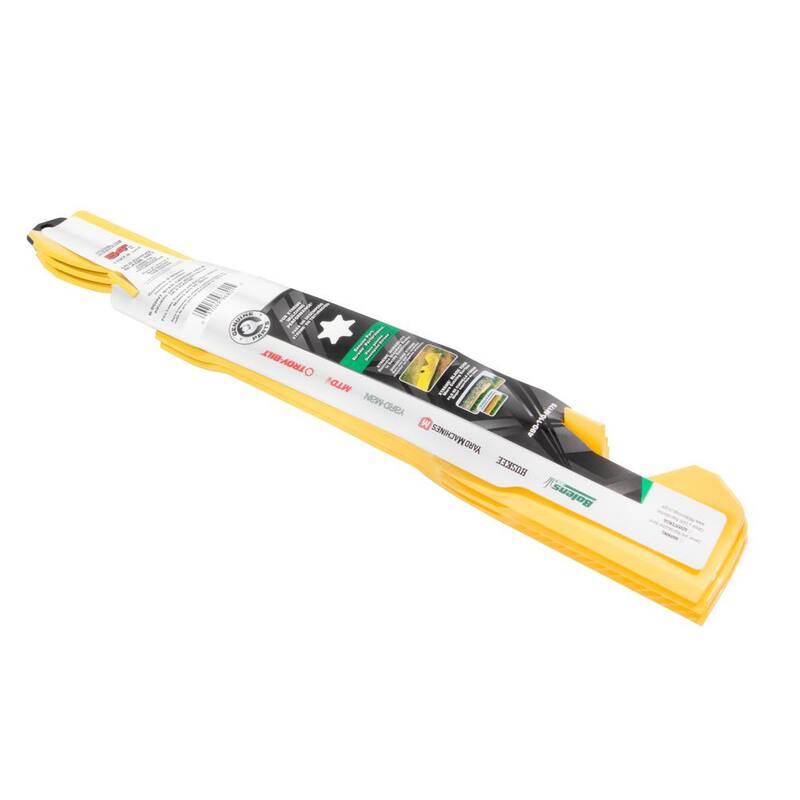 MTD Genuine Factory Parts Original Equipment Xtreme 3-in-1 Blade Set for Select 54 in. Mowers with 6-Point Star OE# 942-05056-X, 942-05056-X - 490-110-M179
