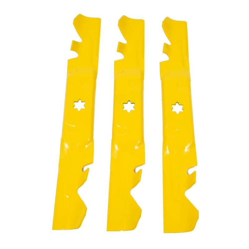 MTD Genuine Factory Parts Original Equipment Xtreme 3-in-1 Blade Set for Select 54 in. Mowers with 6-Point Star OE# 942-05056-X, 942-05056-X - 490-110-M179