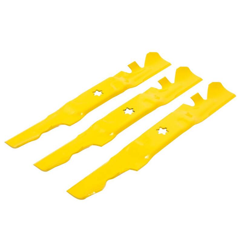 MTD Genuine Factory Parts Original Equipment Xtreme 3-in-1 Blade Set for Select 54 in. Mowers with 6-Point Star OE# 942-05056-X, 942-05056-X - 490-110-M179