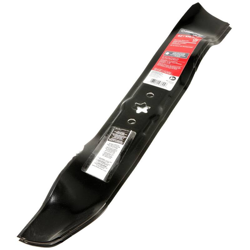 Troy-Bilt Original Equipment 42 in. 3-in-1 Blade Set for Select Riding Lawn Mowers with 6-Point Star OE# 942-0616,942-0616A - 490-110-Y115