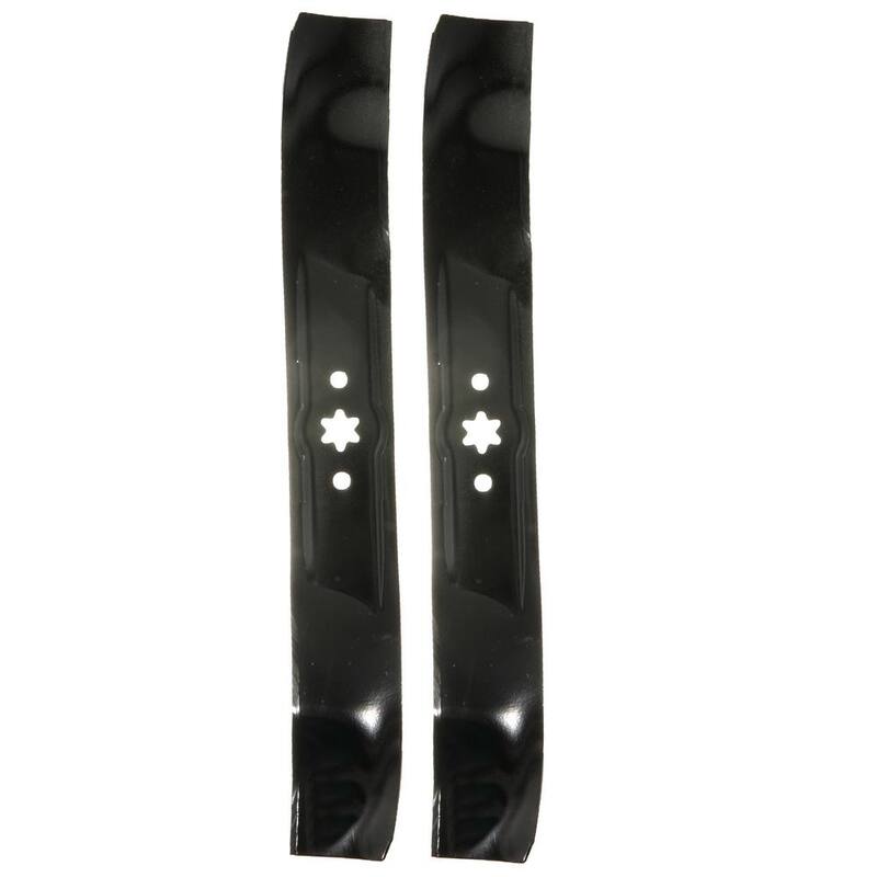 Troy-Bilt Original Equipment 42 in. 3-in-1 Blade Set for Select Riding Lawn Mowers with 6-Point Star OE# 942-0616,942-0616A - 490-110-Y115