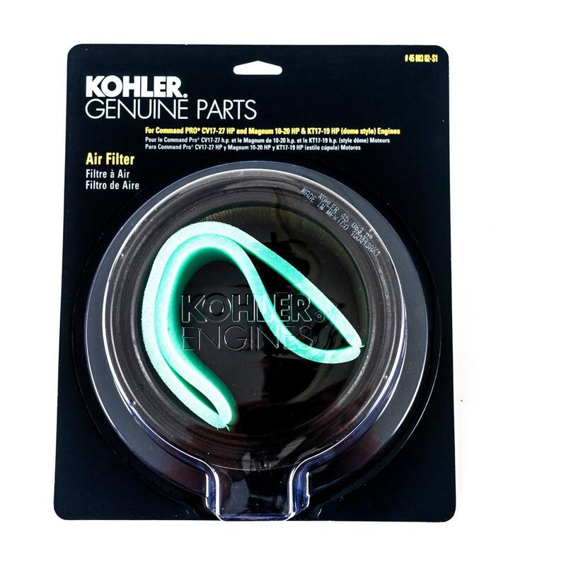KOHLER Origional Equipment Air Filter with Pre-Filter for Kohler Command PRO and Magnum Engines OE# 45-883-02-S1 - 4588302S1C