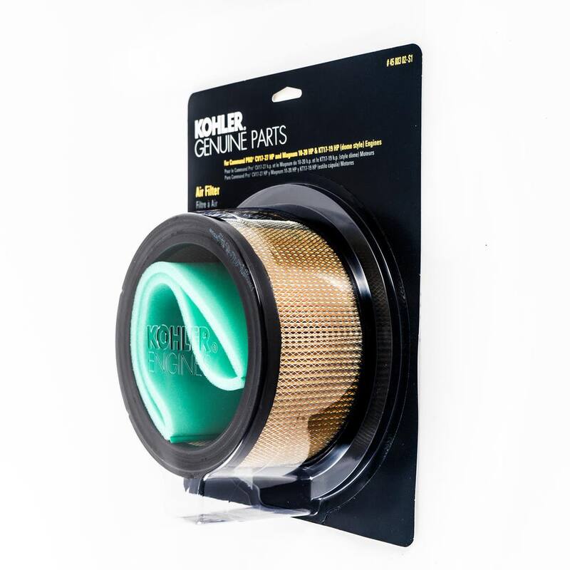 KOHLER Origional Equipment Air Filter with Pre-Filter for Kohler Command PRO and Magnum Engines OE# 45-883-02-S1 - 4588302S1C