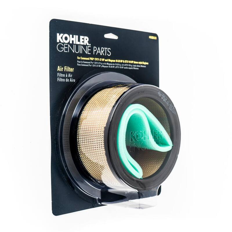 KOHLER Origional Equipment Air Filter with Pre-Filter for Kohler Command PRO and Magnum Engines OE# 45-883-02-S1 - 4588302S1C