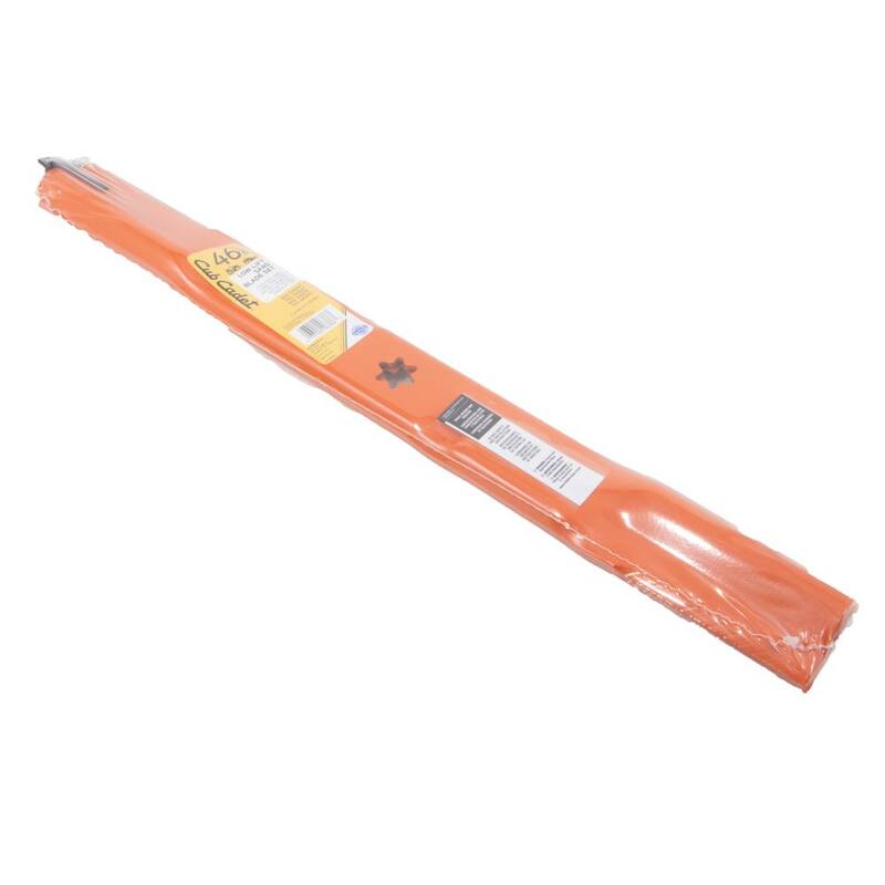 Cub Cadet Original Equipment Low Lift Sand Blade Set for Select 46 in. Riding Mowers with 6-Point Star OE# 942-04244, 942-04290 - 490-110-C181