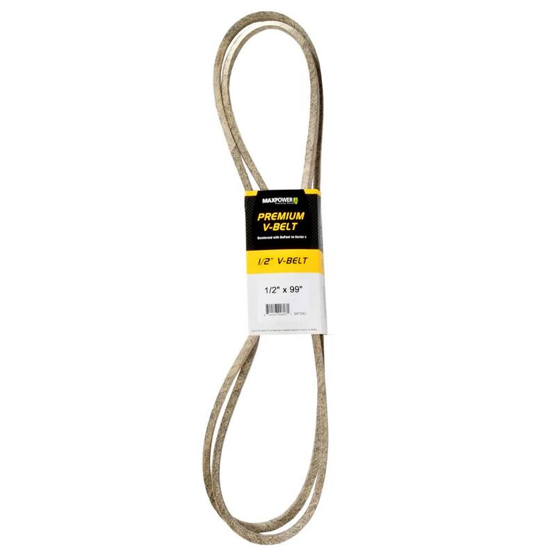 MaxPower 1/2 in. x 99 in. Premium V-Belt - 347542