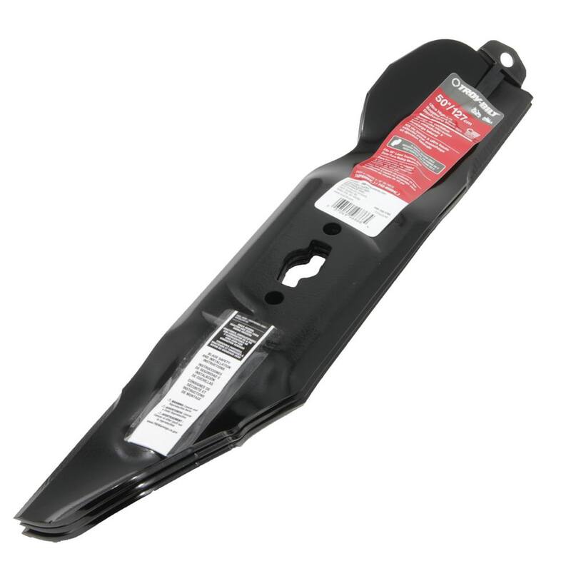 Troy-Bilt Original Equipment High-Lift Blade Set for Select 50 in. Riding Lawn Mowers with S-Shape Center OE# 942-05094, 742P05094 - 490-110-Y193
