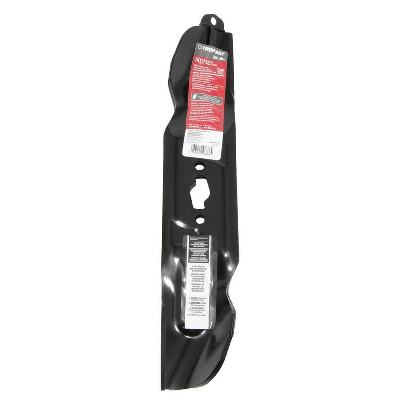 Troy-Bilt Original Equipment High-Lift Blade Set for Select 50 in. Riding Lawn Mowers with S-Shape Center OE# 942-05094, 742P05094 - 490-110-Y193
