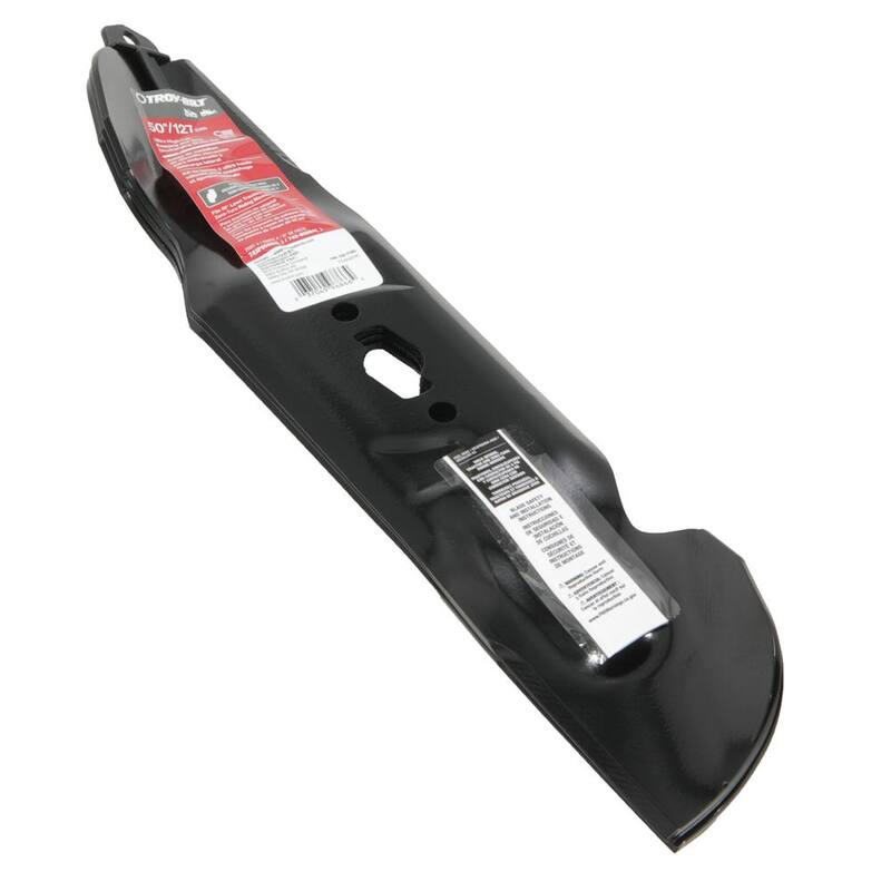Troy-Bilt Original Equipment High-Lift Blade Set for Select 50 in. Riding Lawn Mowers with S-Shape Center OE# 942-05094, 742P05094 - 490-110-Y193