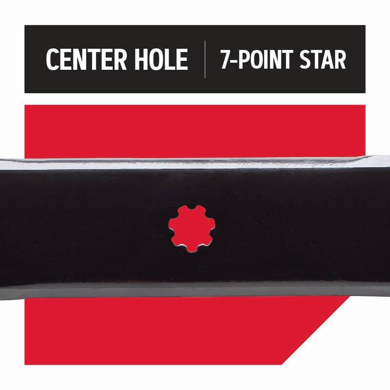 Oregon Riding Lawnmower Blades for 42 in. Deck, Fits John Deere Riding Mowers, Set of 2 (42JDS1ML2) - 42JDS1ML2