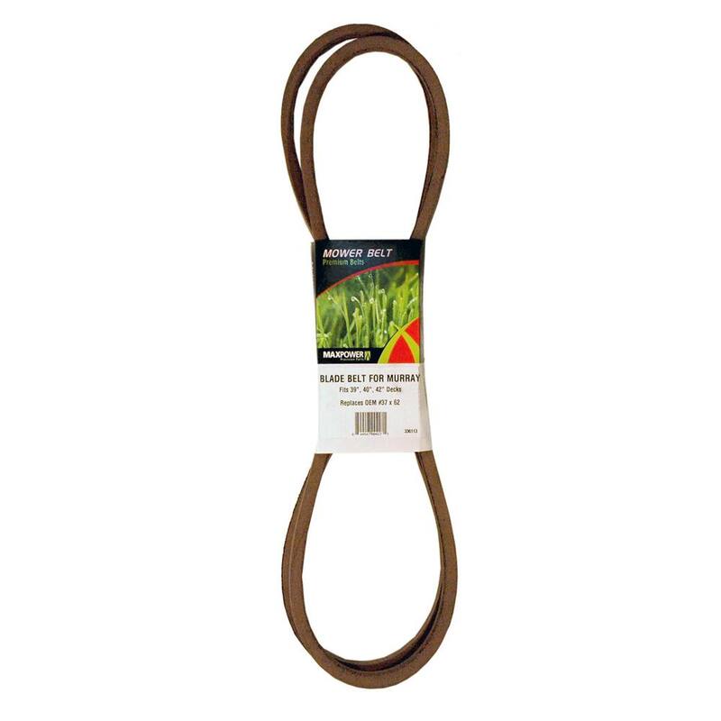 MaxPower 37 in. x 62 in. Replacement Blade Belt for Murray Mowers - 336113B
