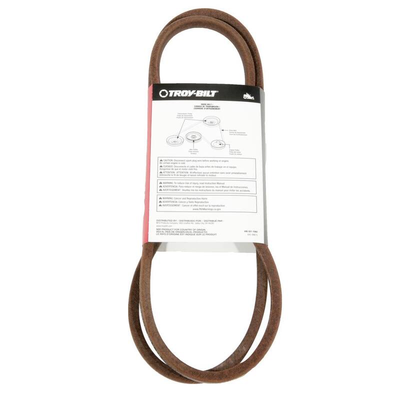 Troy-Bilt Original Equipment Transmission Drive Belt for Select Zero Turn Lawn Mowers OE# 954-04371 754-04317 - 490-501-Y069