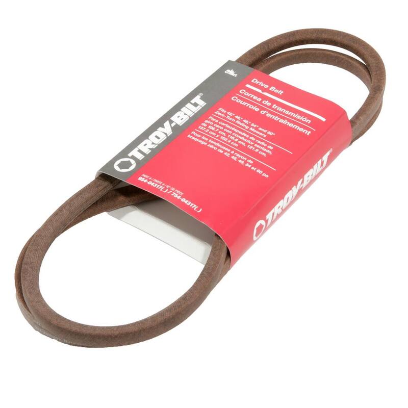 Troy-Bilt Original Equipment Transmission Drive Belt for Select Zero Turn Lawn Mowers OE# 954-04371 754-04317 - 490-501-Y069
