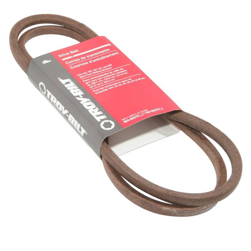 Troy-Bilt Original Equipment Transmission Drive Belt for Select Zero Turn Lawn Mowers OE# 954-04371 754-04317 - 490-501-Y069