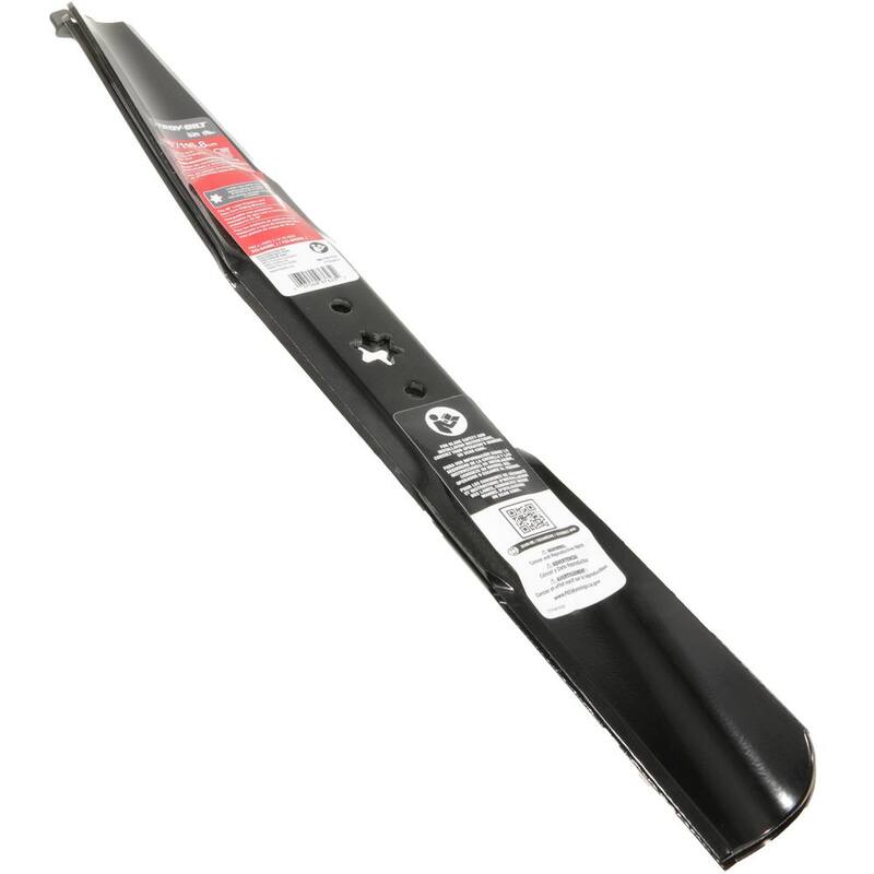 Troy-Bilt Original Equipment 46 in. High Lift Blade Set for Select Riding Lawn Mowers with 6-Point Star OE# 942-04290,942-04290A - 490-110-Y110