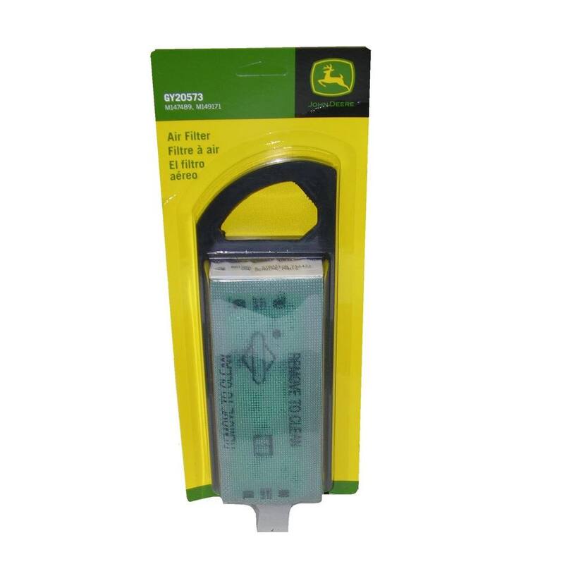 John Deere Briggs and Stratton 17 HP Engine Air Filter/Pre-filter for Lawn Tractors - John Deere