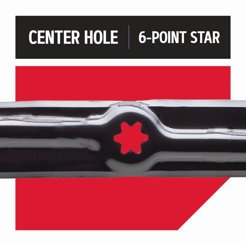 Oregon Riding Lawnmower Blades for 50 in. Deck, Fits Cub Cadet Z-turn Mowers, Set of 3 (50MGS1SL3X) - 50MGS1SL3X