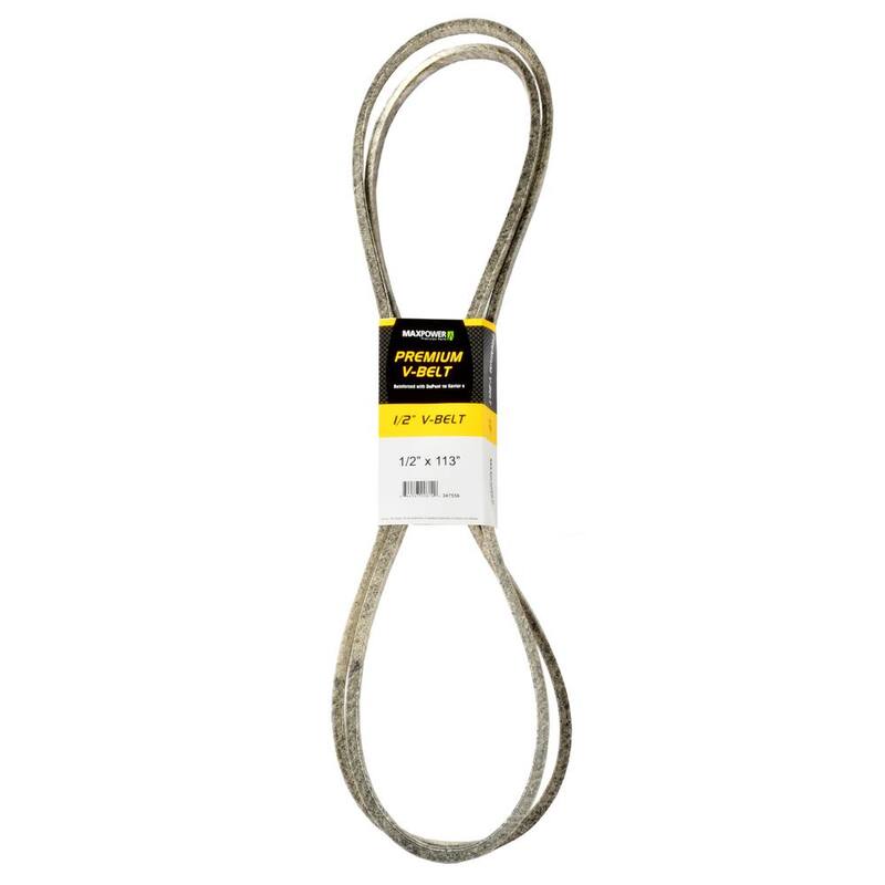 MaxPower 1/2 in. x 113 in. Premium V-Belt - 347556
