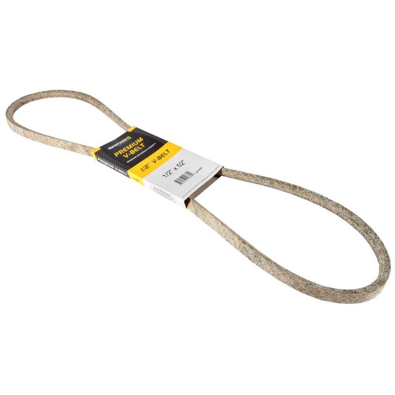 MaxPower 1/2 in. x 52 in. Premium V-Belt - 347495