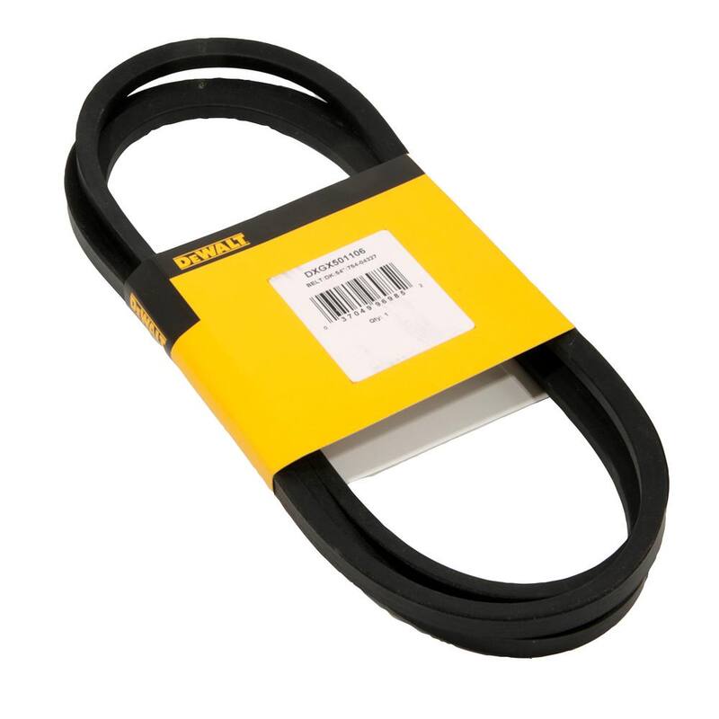 DEWALT Original Equipment Deck Drive Belt for Select 54 in. Commercial Stand On Lawn Mowers OE# 954-04327 - DXGX501106