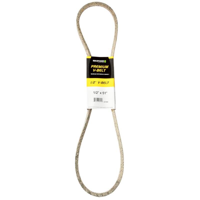 MaxPower 1/2 in. x 51 in. Premium V-Belt - 347494