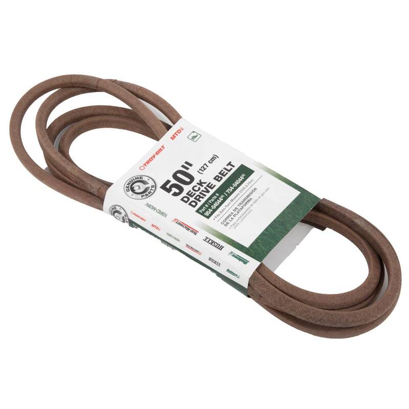 MTD Genuine Factory Parts Original Equipment Deck Drive Belt for Select 50 in. Zero Turn Lawn Mowers OE# 954-04044 - 490-501-M018