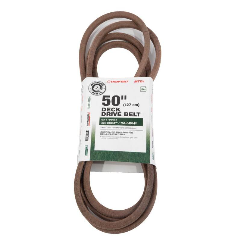 MTD Genuine Factory Parts Original Equipment Deck Drive Belt for Select 50 in. Zero Turn Lawn Mowers OE# 954-04044 - 490-501-M018